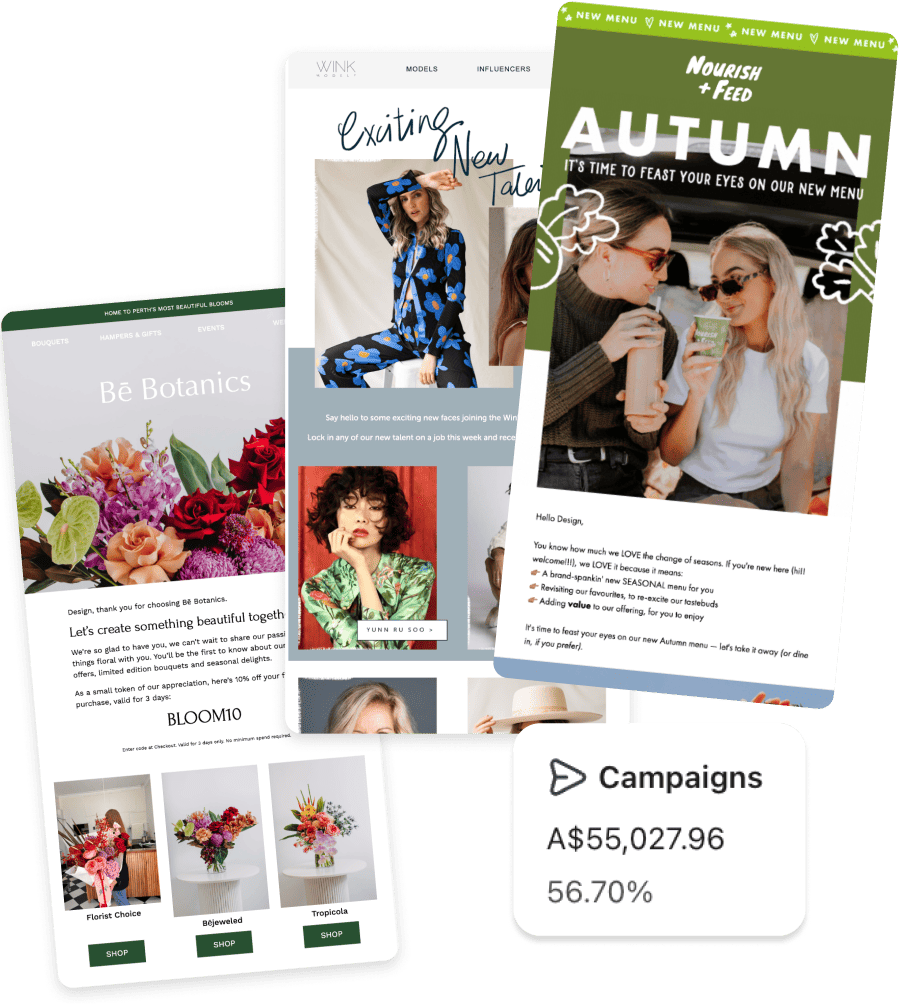 Email Marketing Klaviyo Mailchimp Design Agency Perth